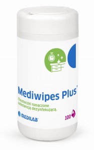 Mediwipes PLUS - chusteczki w tubie