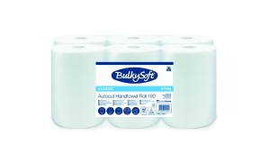 BULKYSOFT SYSTEM AUTOCUT ręcznik papierowy w roli 2w. 160 m 6 rolek/op (brak adaptera)