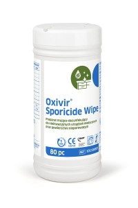 Oxivir Sporicide Wipe - 80 szt. - chusteczki do dezynfekcji powierzchni