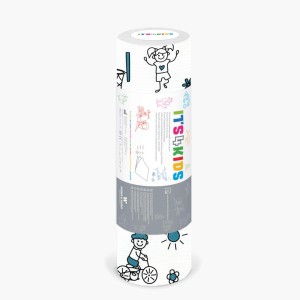Podkład medyczny podfoliowany 33cmx50m KIDS dla dzieci 