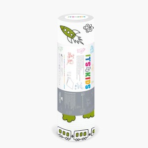 Podkład medyczny podfoliowany 33cmx50m KIDS dla dzieci