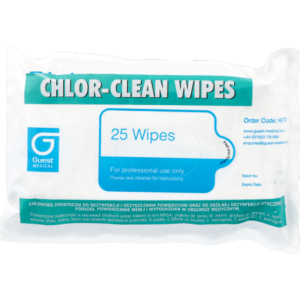 Chlor-Clean Wipes flow pack a'25szt do dezynfekcji powierzchni Medilab