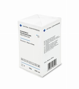 Kompresy włókninowy niejałowe 30G Intramed