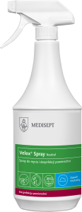 Velox spray 1 l dezynfekcja powierzchni - zapach neutral