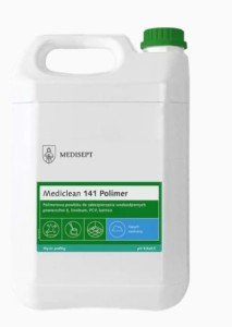 Mediclean 141 Polimer - Polimerowa powłoka do zabezpieczania wodoodpornych powierzchni 5l