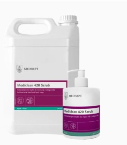 Mediclean 420 Scrub - Mydło antybakteryjne w płynie