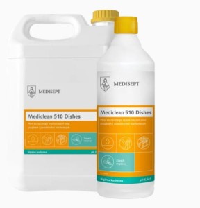 Mediclean 510 Dishes mięta - Płyn do ręcznego mycia naczyń