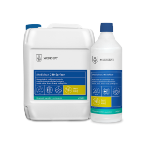 Mediclean 210 Surface - zapach zielona herbata - Preparat do codziennego mycia wszelkich powierzchni zmywalnych