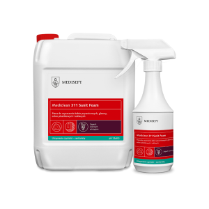 Mediclean 311 Foam - Pianka do czyszczenia kabin prysznicowych, brodzików, osłon plastikowych i szklanych